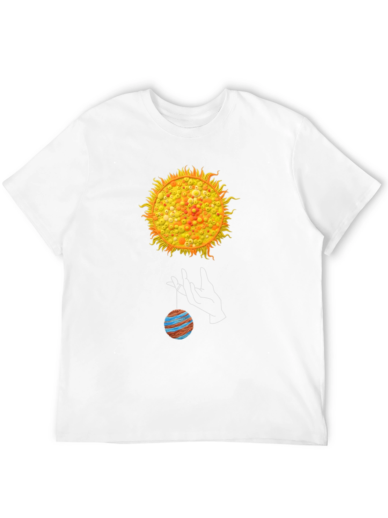 Solar System Graphic T-Shirt