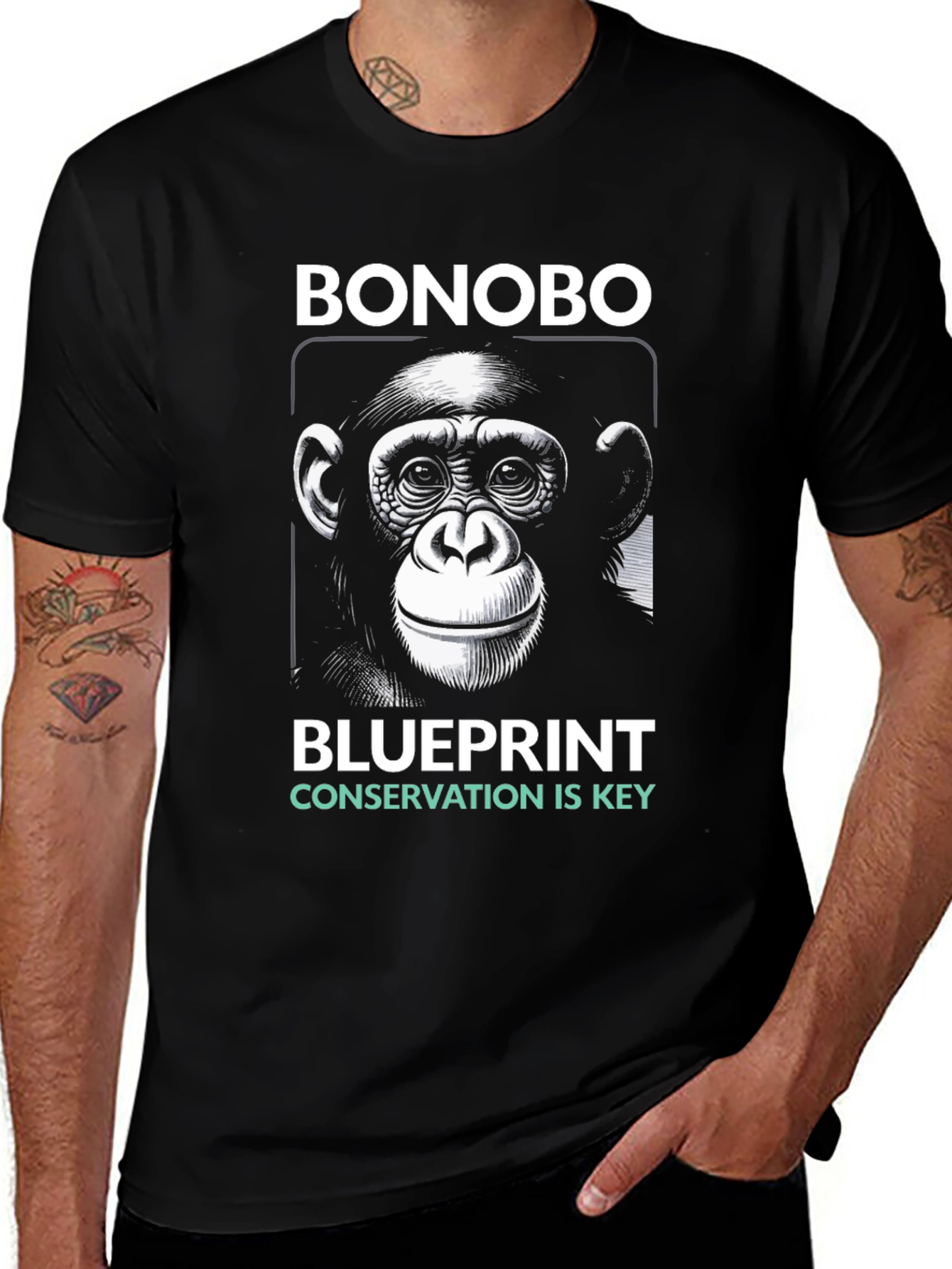 Bonobo Blueprint Conservation T-Shirt