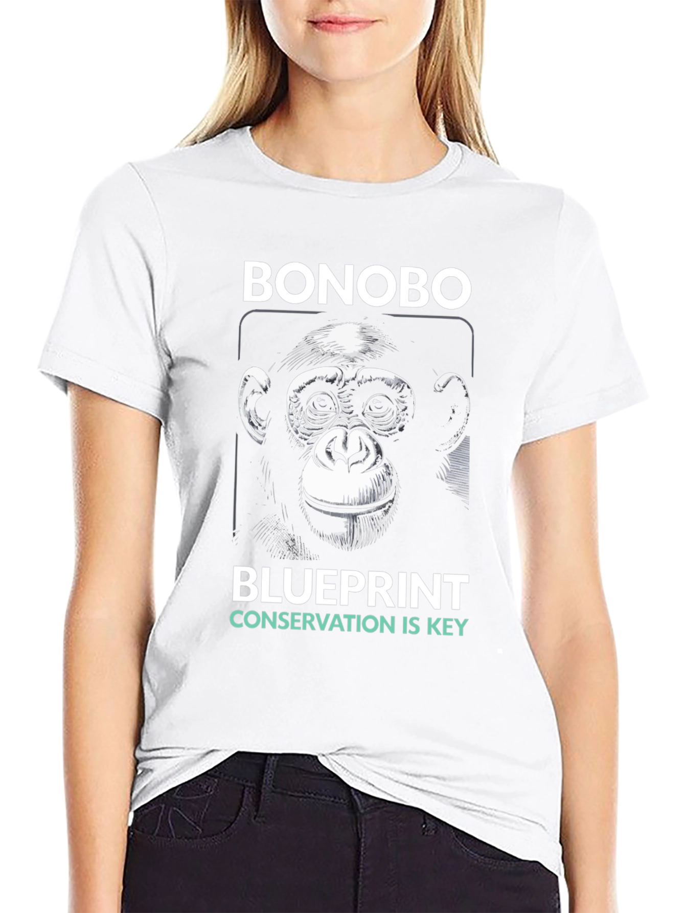 Bonobo Blueprint Conservation T-Shirt