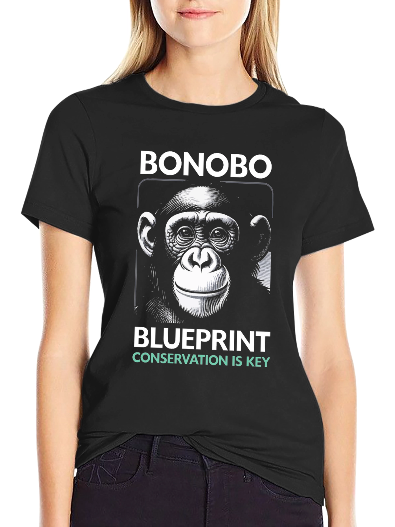 Bonobo Blueprint Conservation T-Shirt