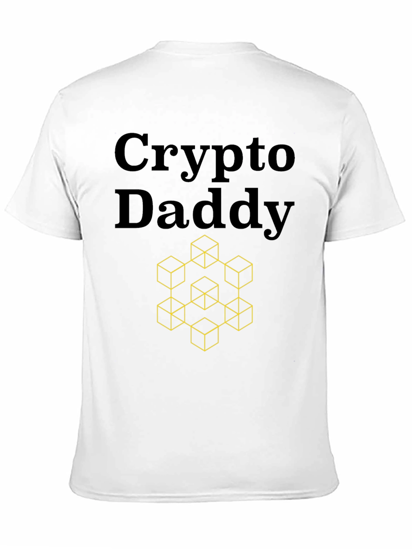 Crypto Daddy T-Shirt - Geometric Design