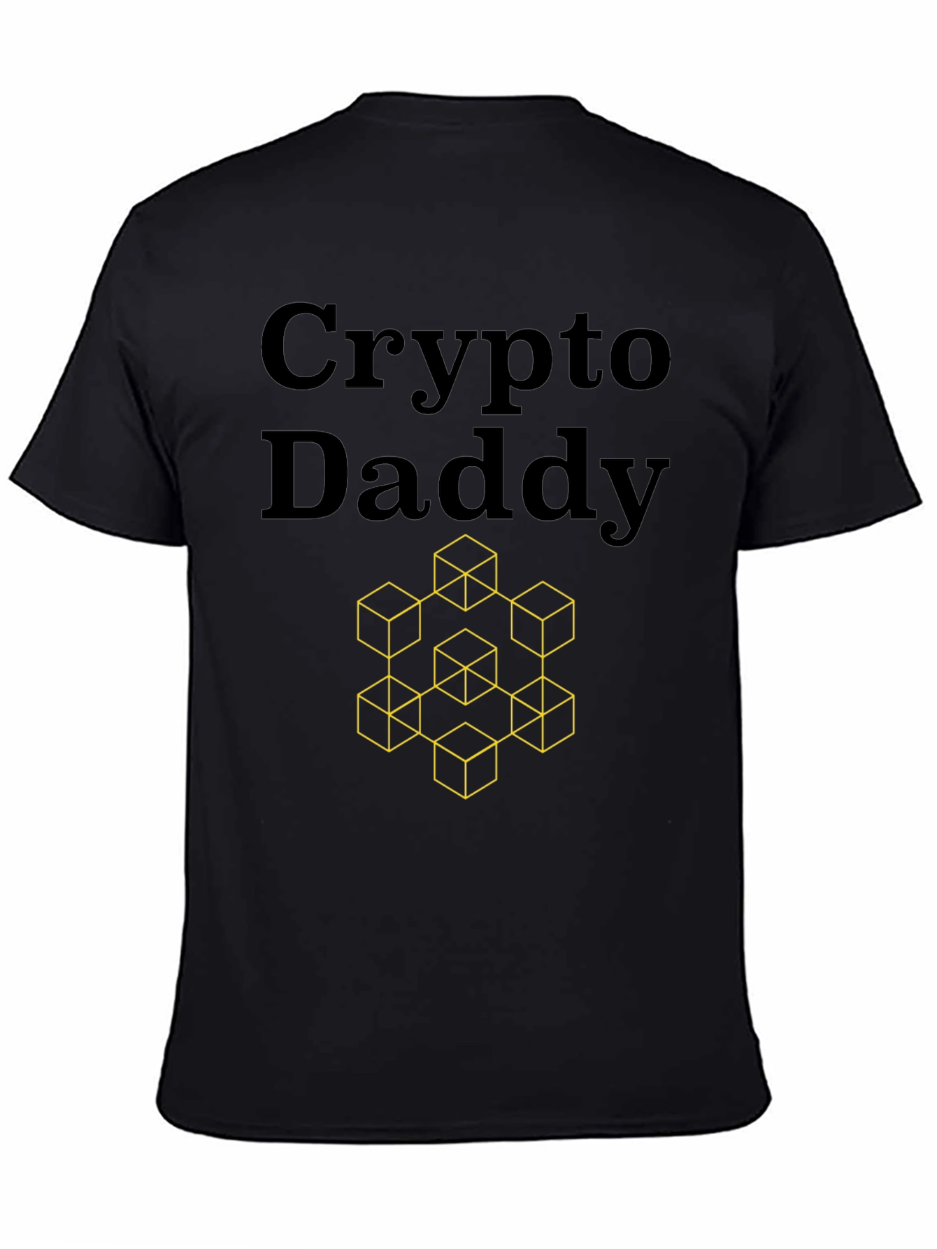 Crypto Daddy T-Shirt - Geometric Design