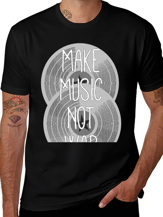 Make Music Not War T-Shirt