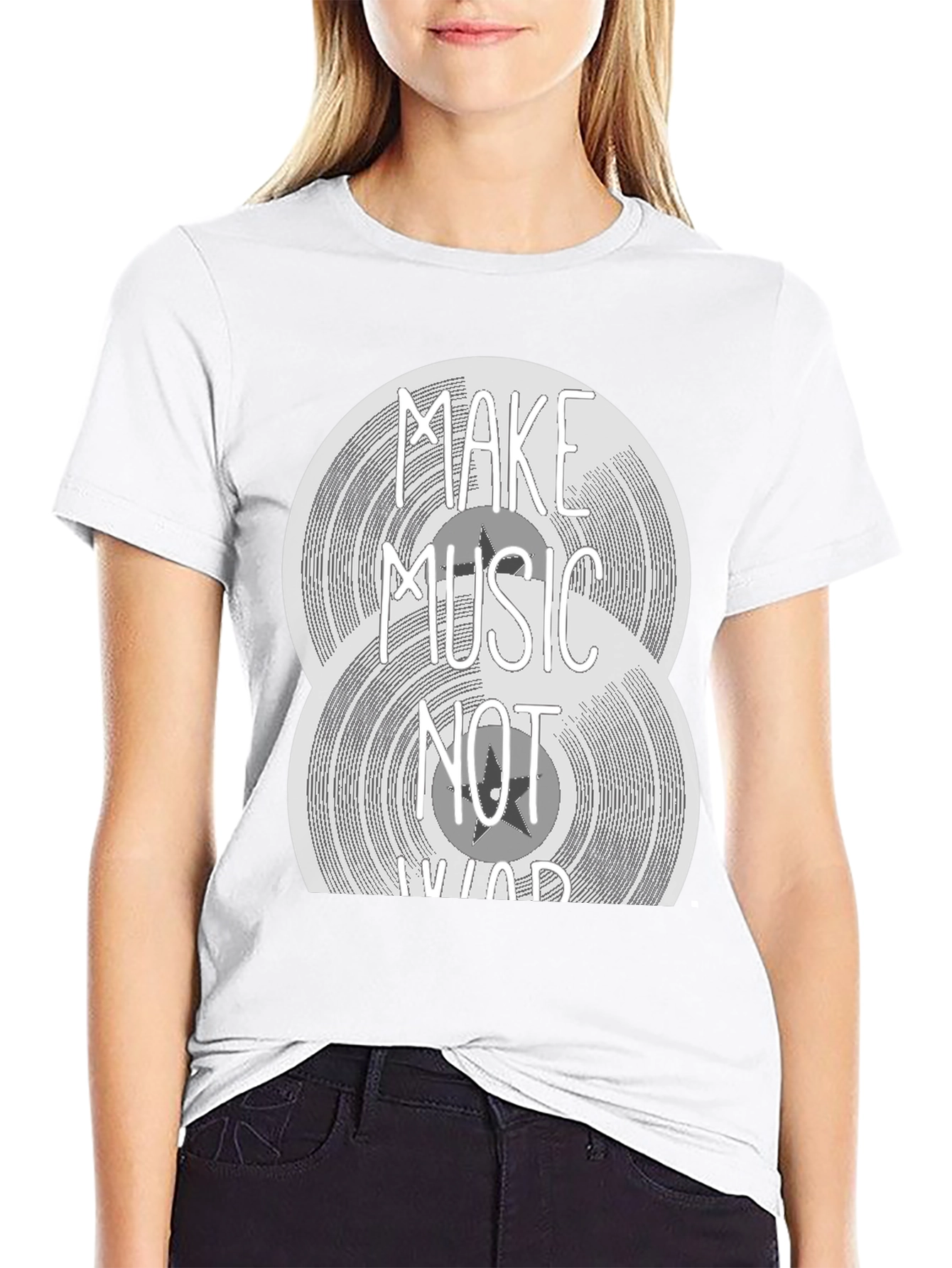 Make Music Not War T-Shirt