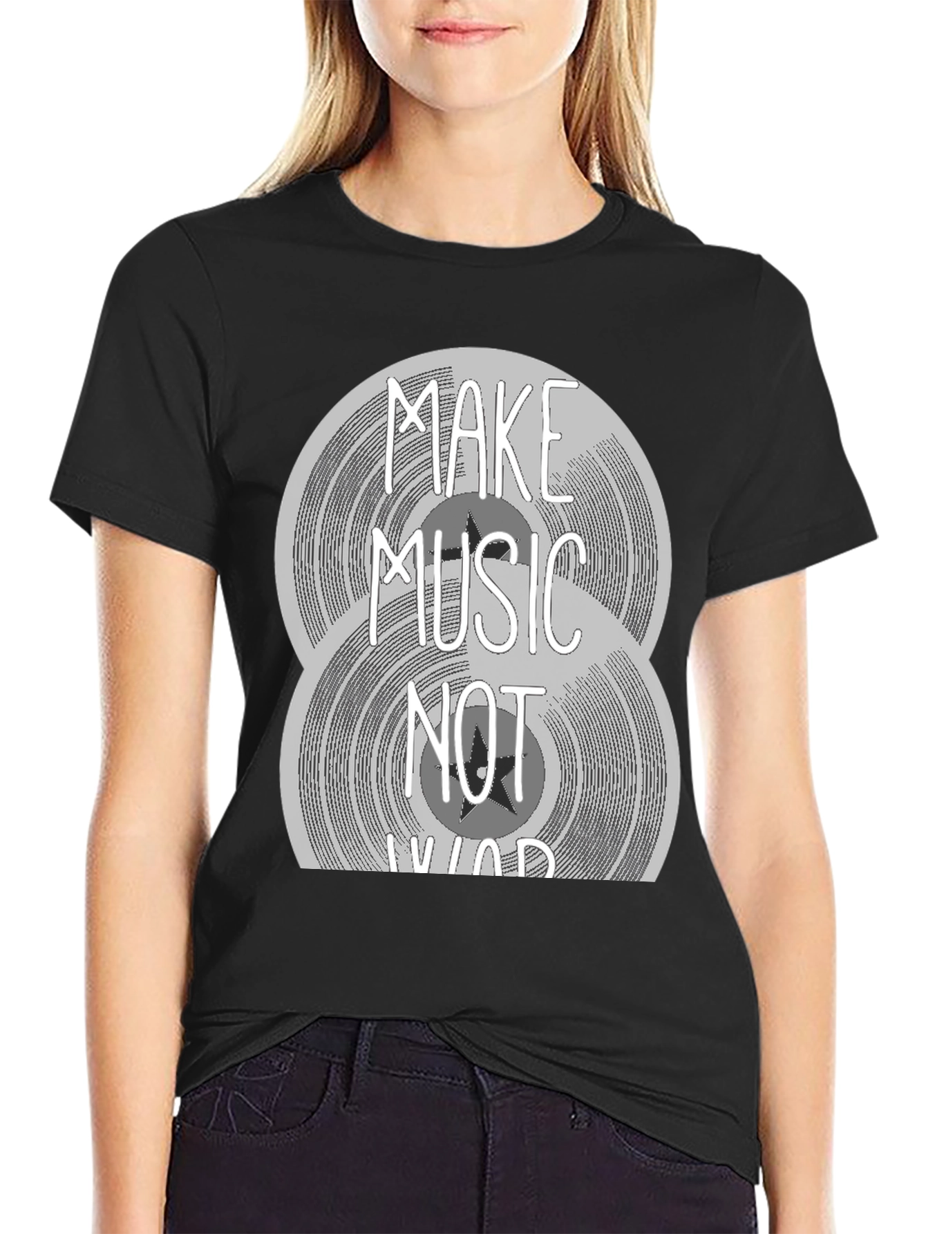 Make Music Not War T-Shirt