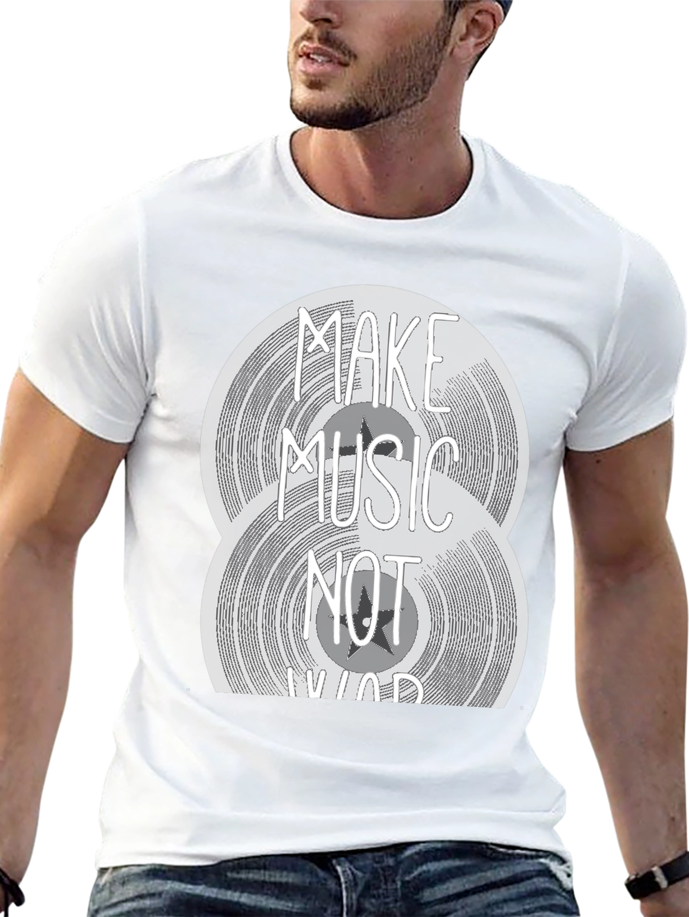 Make Music Not War T-Shirt
