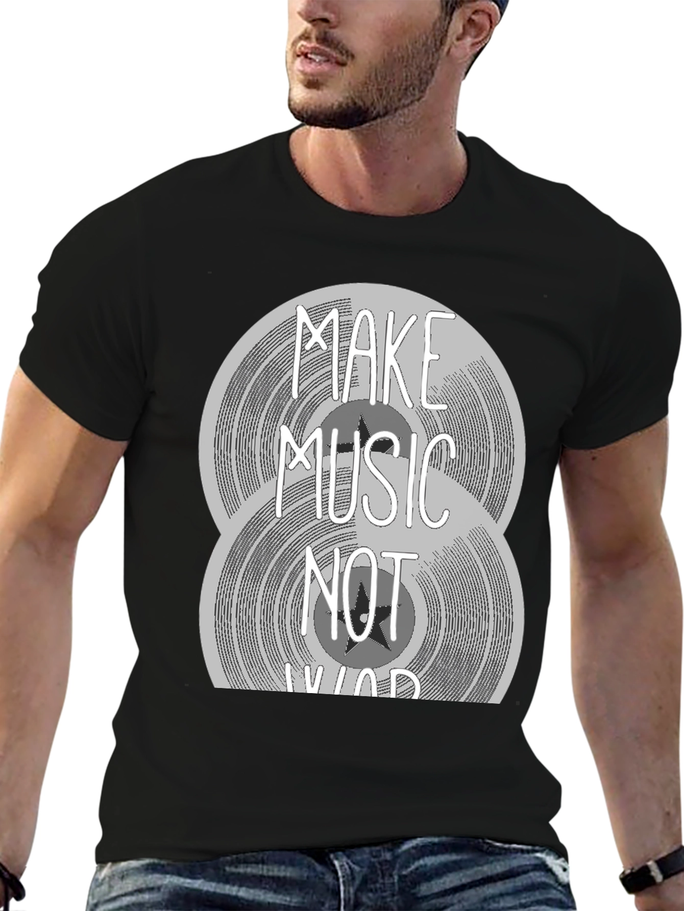 Make Music Not War T-Shirt