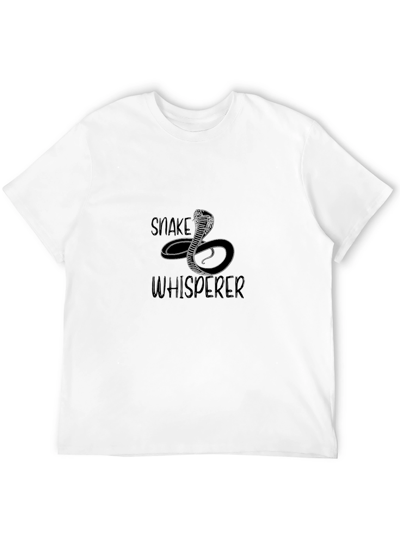 Snake Whisperer Graphic Tee - Black