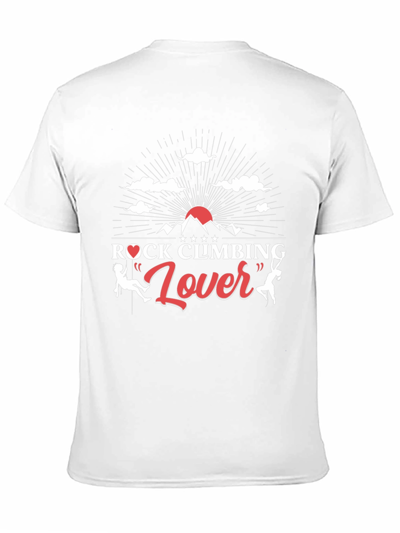 Rock Climbing Lover Black T-Shirt