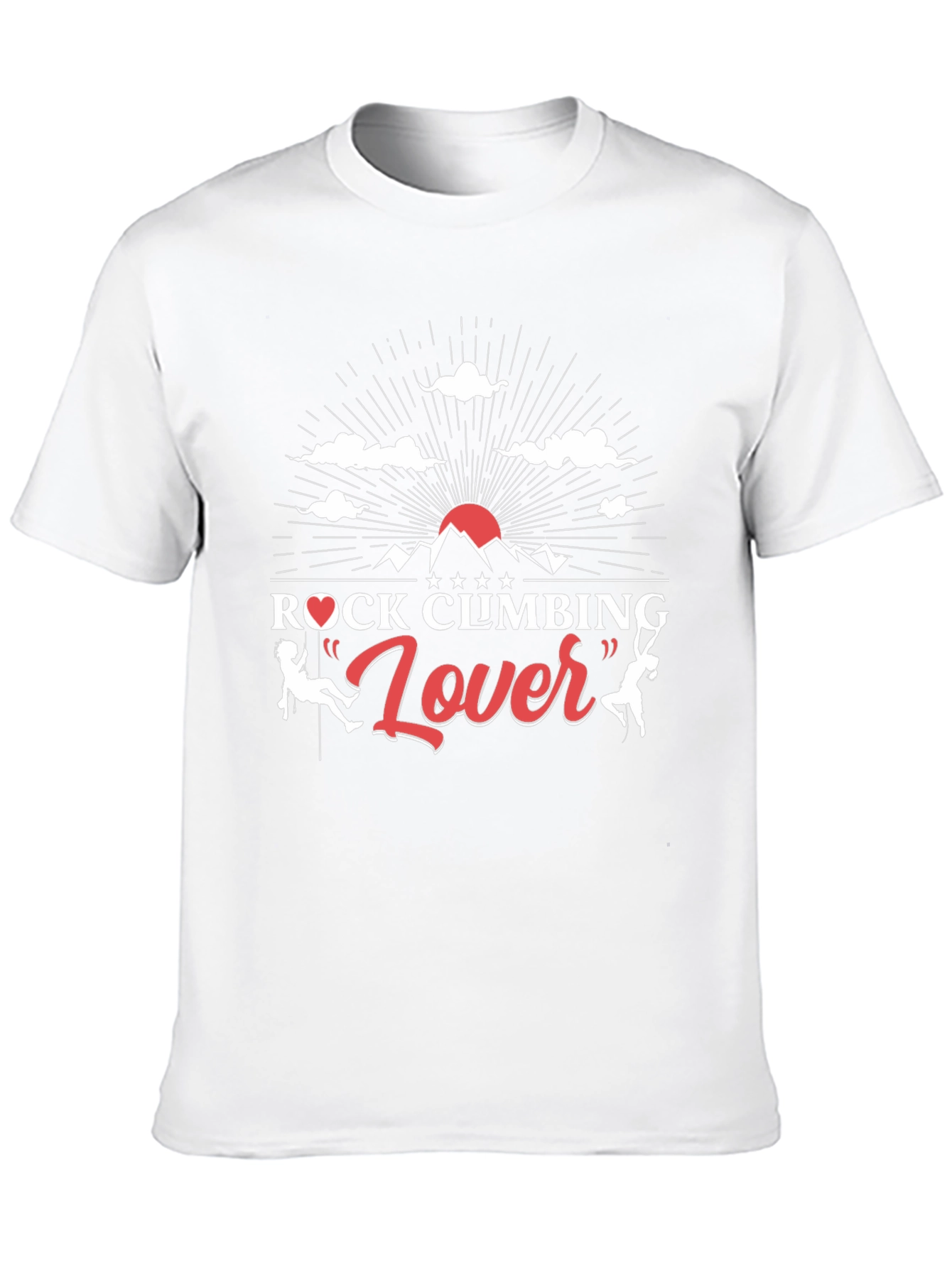 Rock Climbing Lover Black T-Shirt