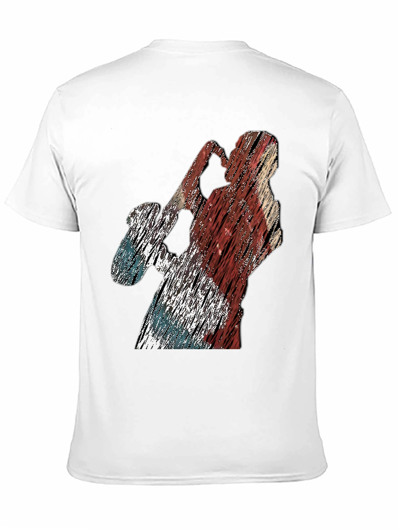 Distressed Baseball Player Graphic Tee