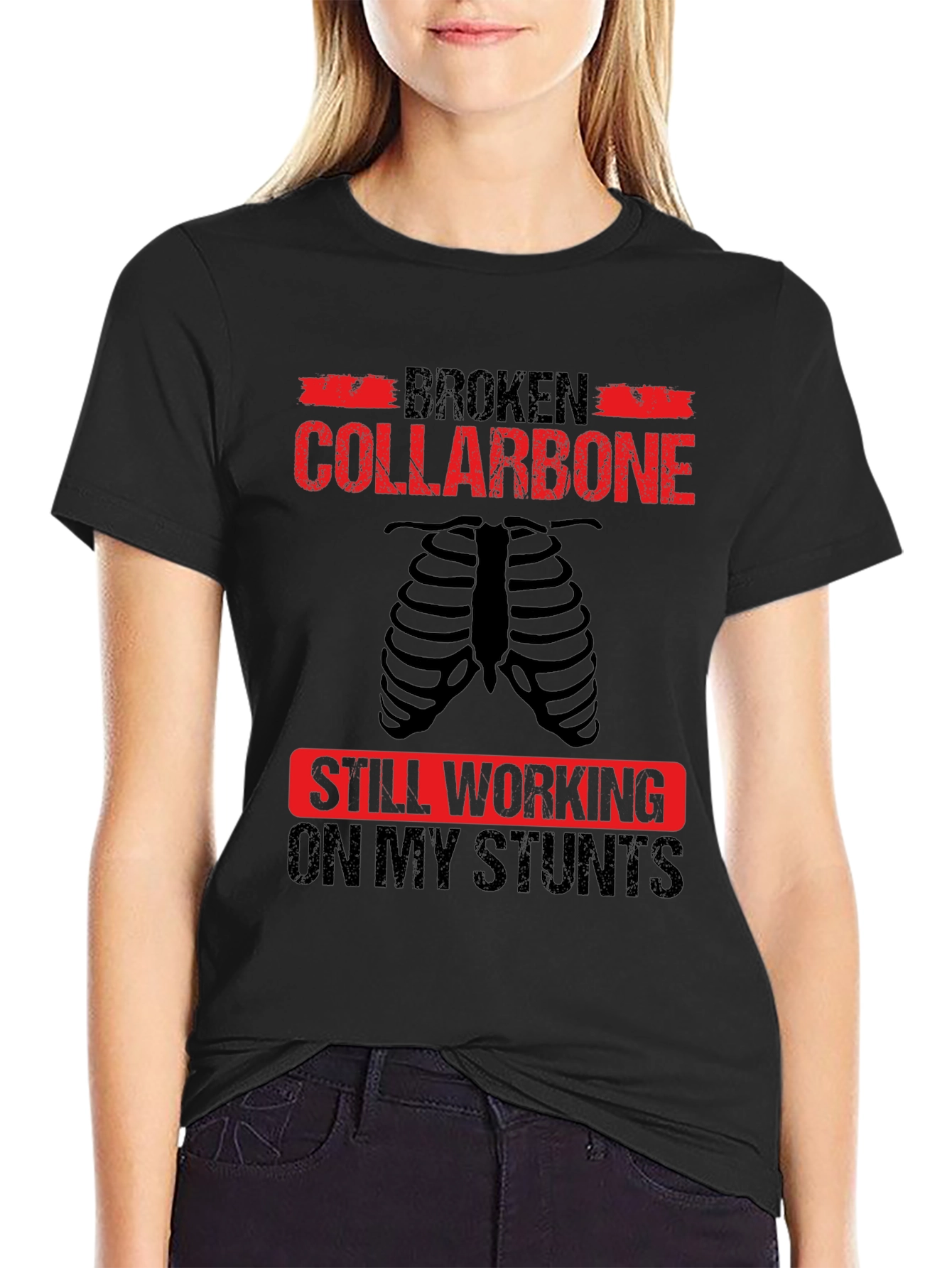 Broken Collarbone Stunt T-Shirt