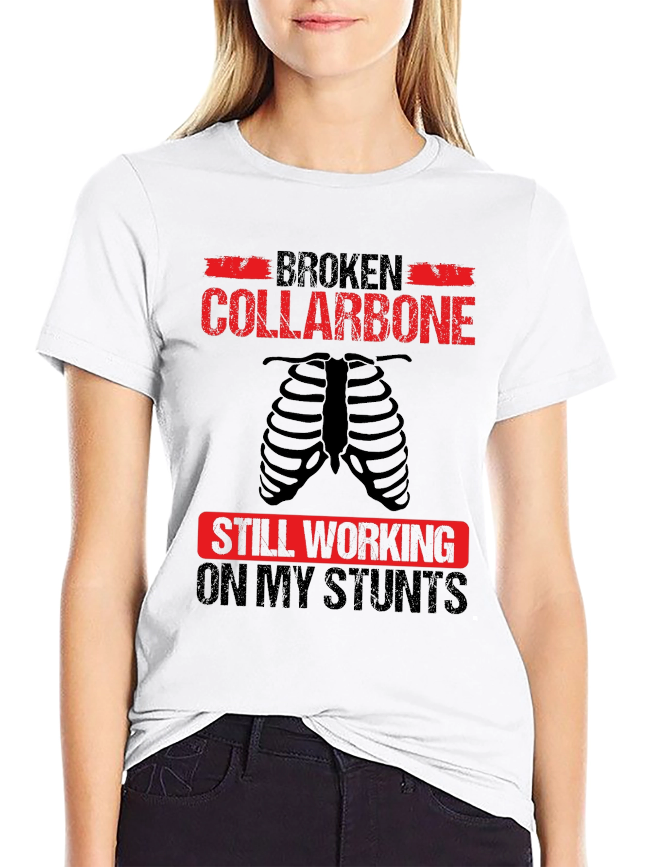 Broken Collarbone Stunt T-Shirt