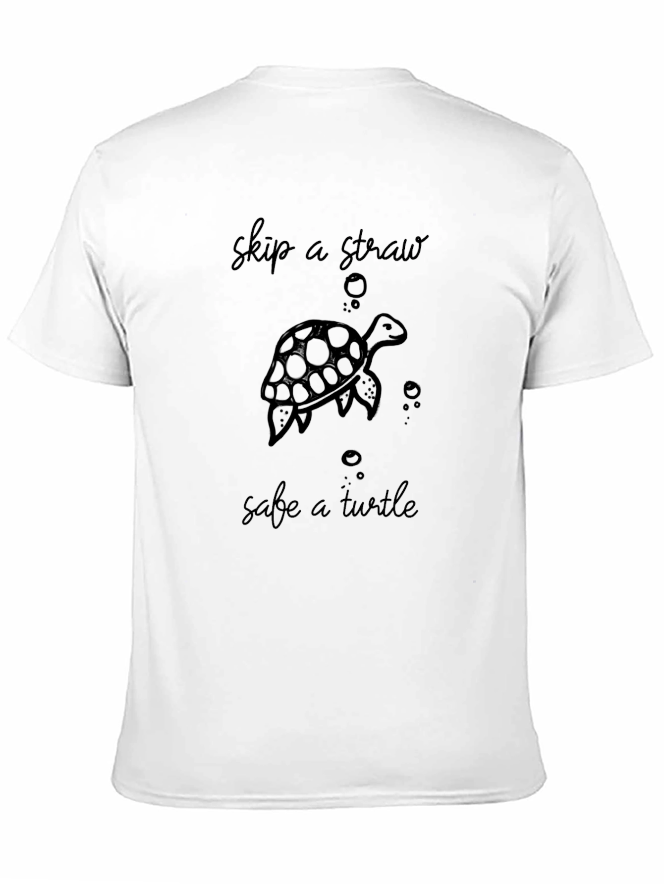 Skip A Straw Save A Turtle Graphic Tee