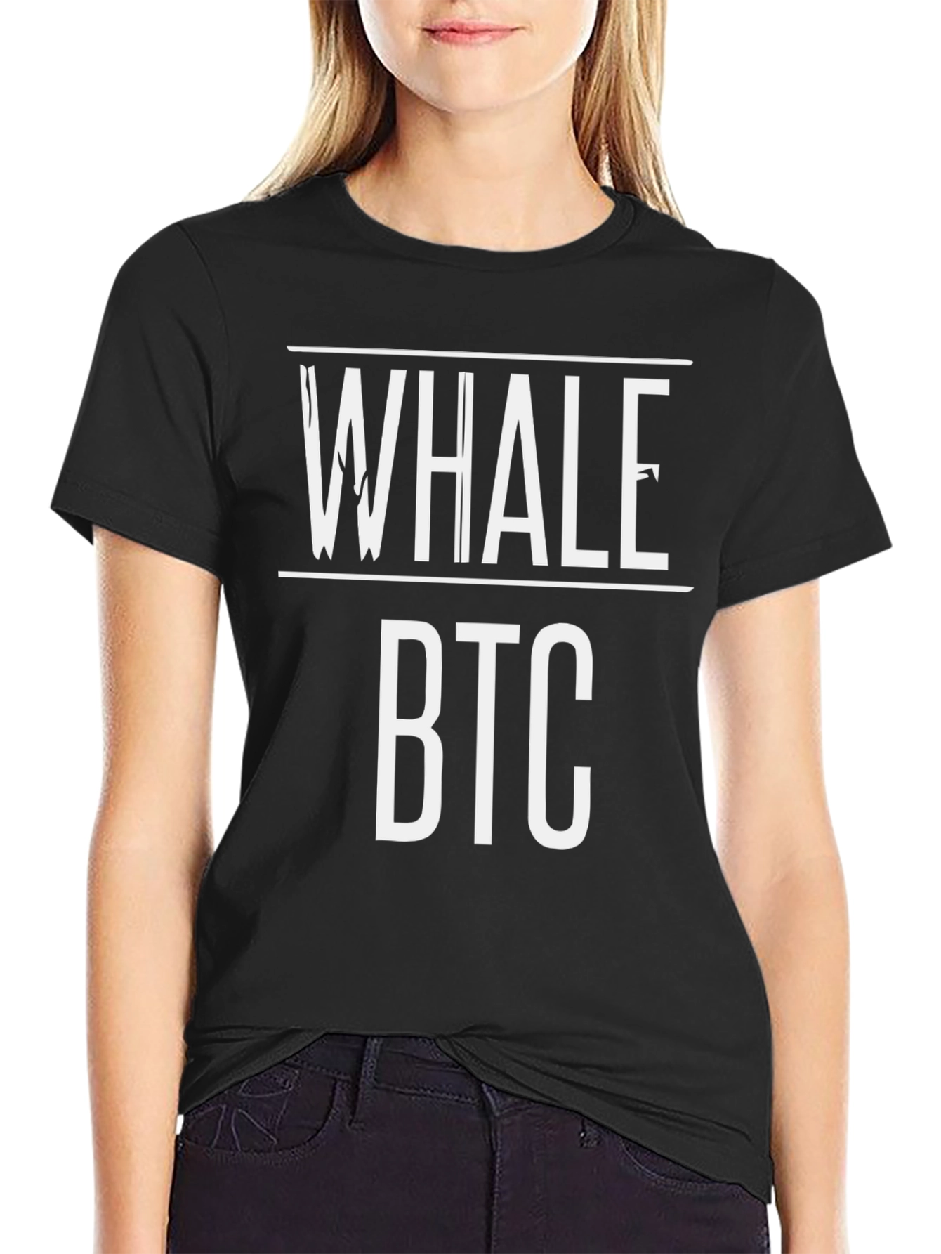 Whale BTC T-Shirt - Crypto Fan Apparel