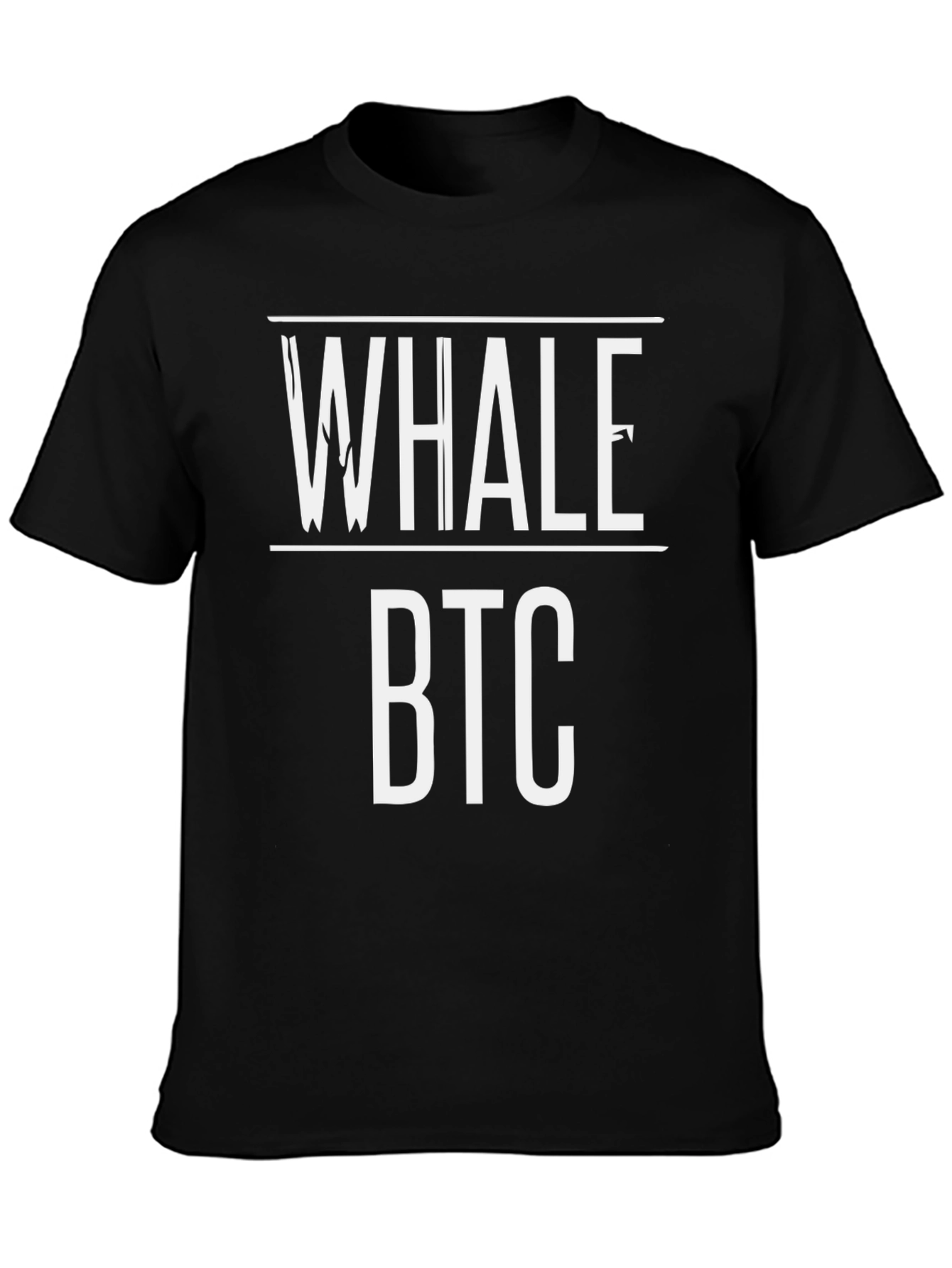 Whale BTC T-Shirt - Crypto Fan Apparel