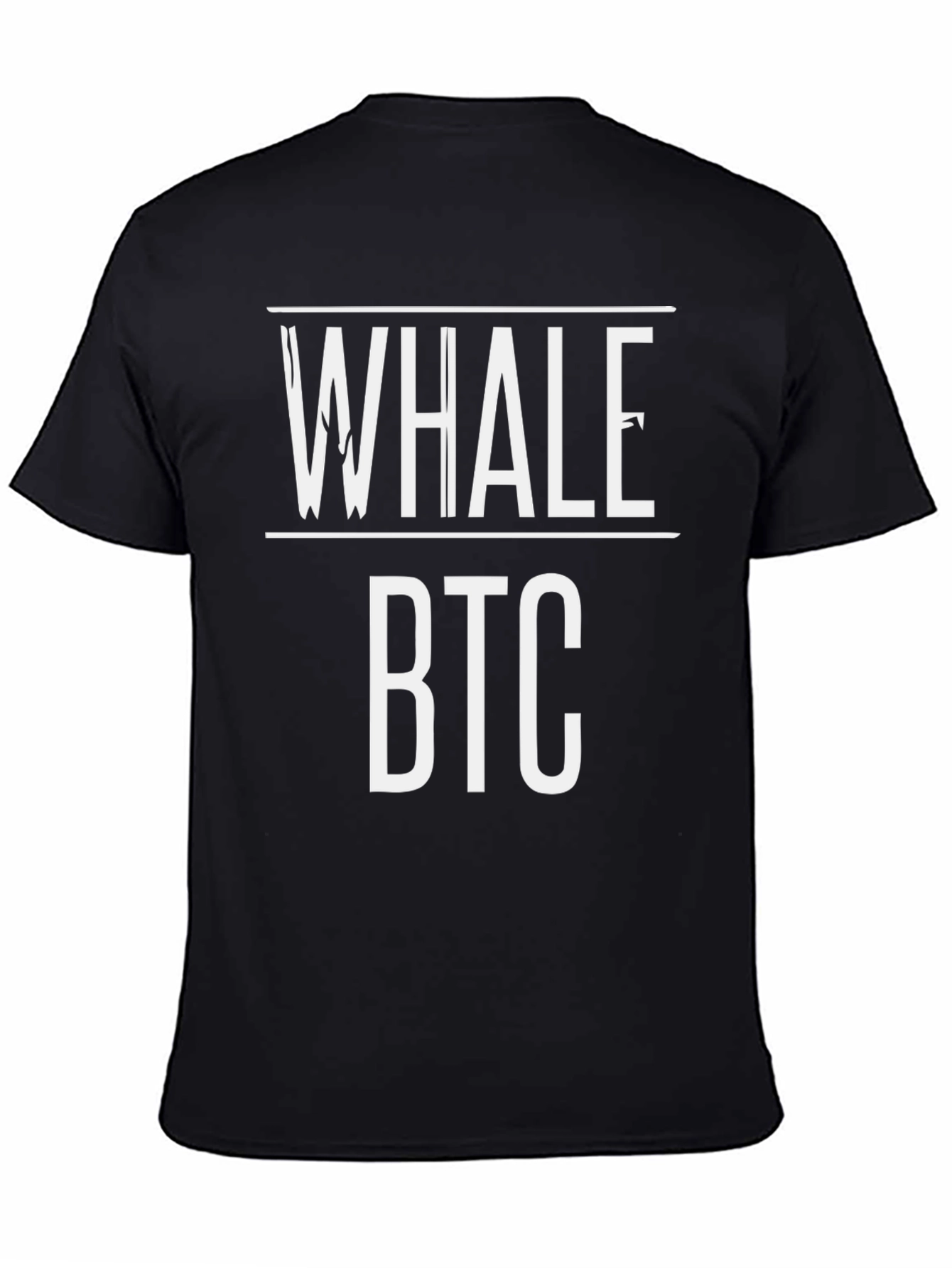 Whale BTC T-Shirt - Crypto Fan Apparel