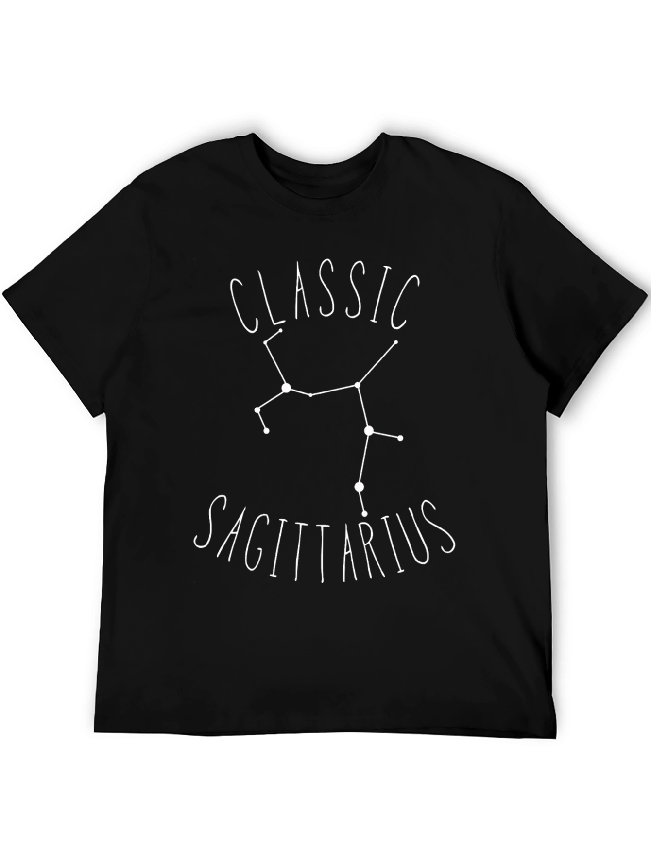 Classic Sagittarius Constellation Graphic Tee