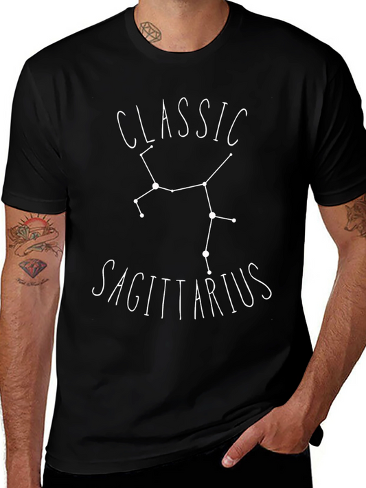 Classic Sagittarius Constellation Graphic Tee