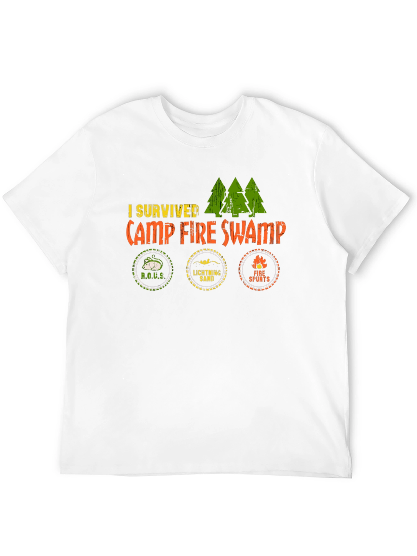 I Survived Camp Fire Swamp Graphic Tee