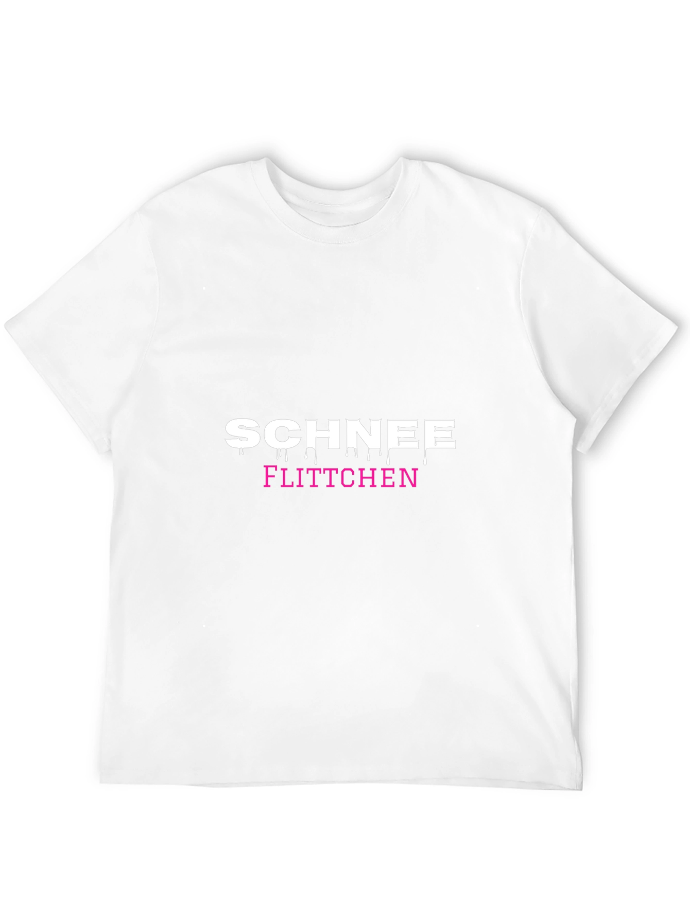 Schnee Flittchen Black Graphic Tee