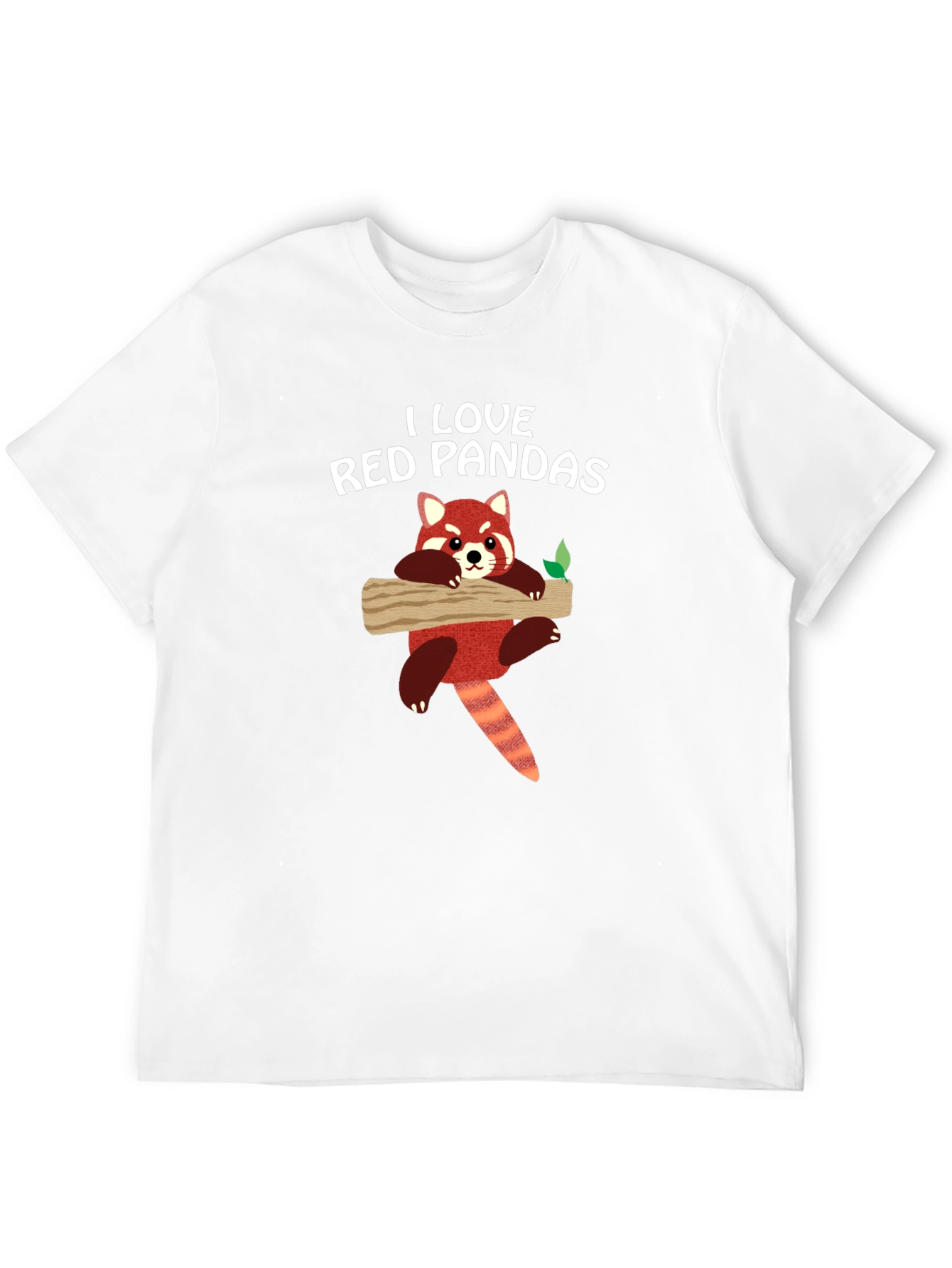 I Love Red Pandas Graphic T-Shirt