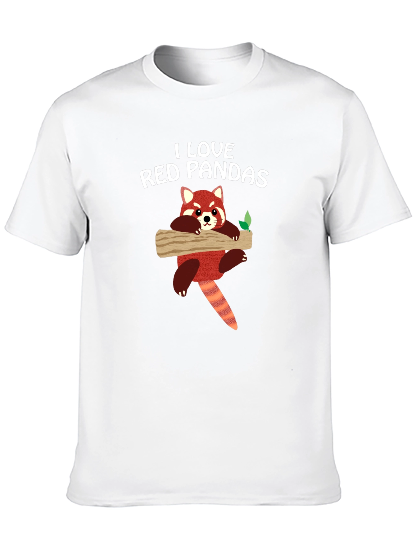 I Love Red Pandas Graphic T-Shirt