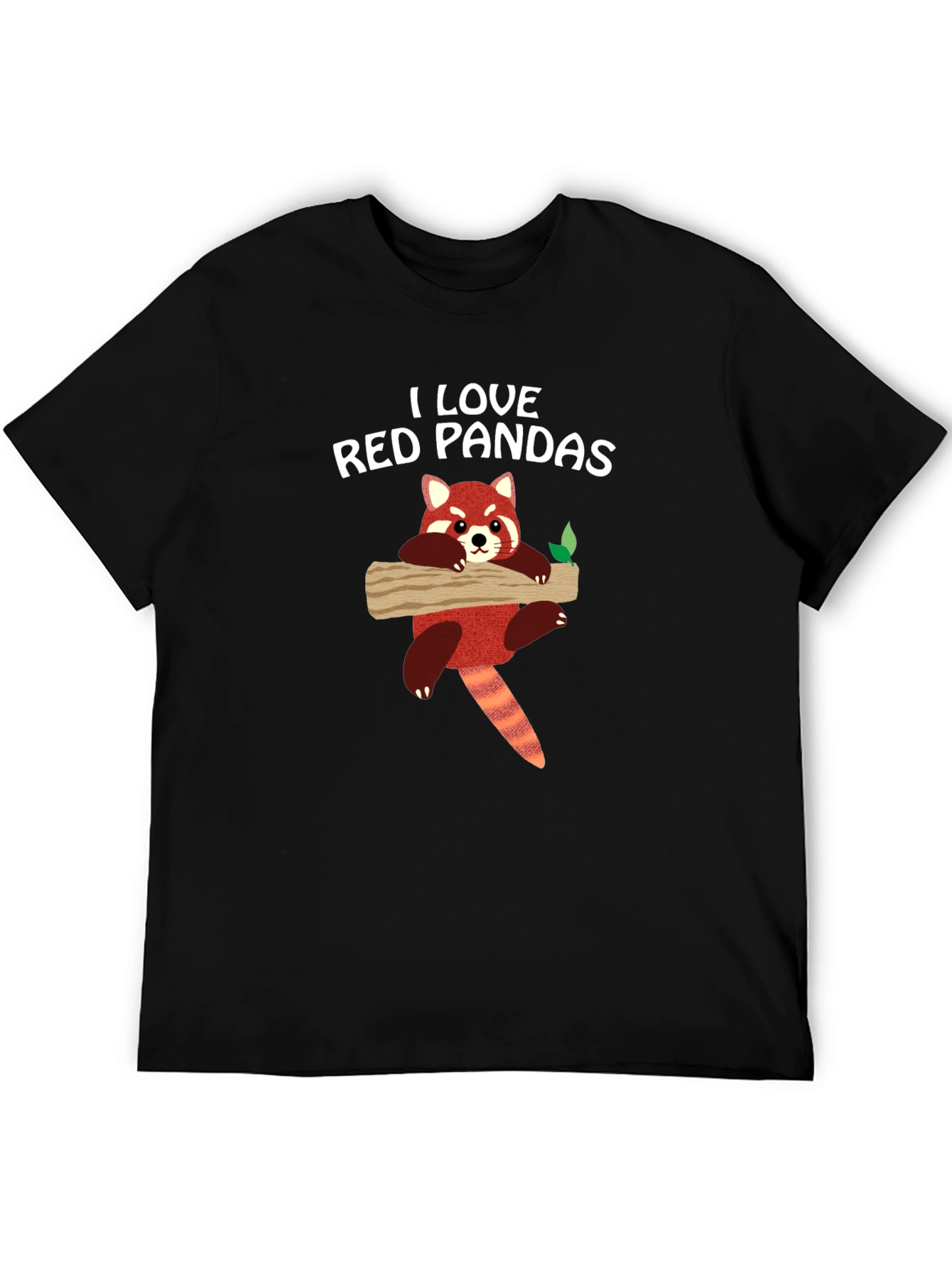 I Love Red Pandas Graphic T-Shirt