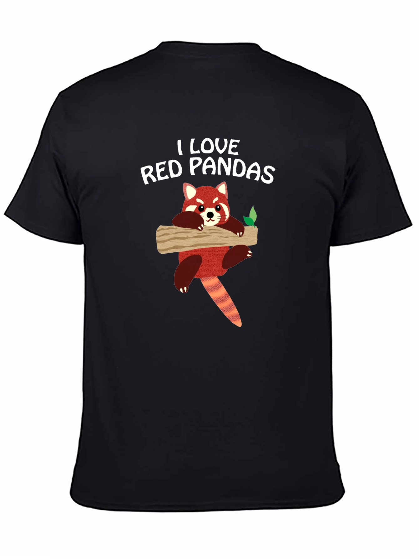 I Love Red Pandas Graphic T-Shirt