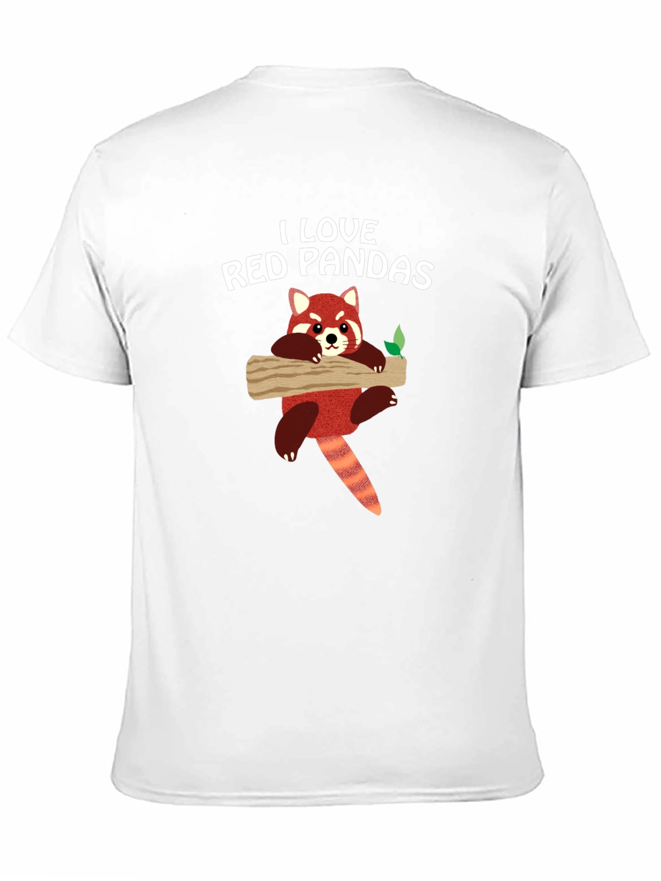 I Love Red Pandas Graphic T-Shirt