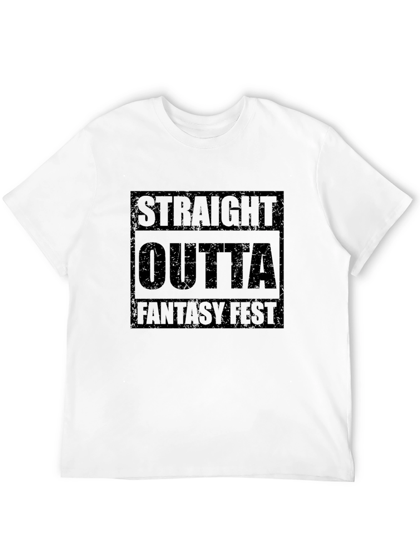 Straight Outta Fantasy Fest Black T-Shirt