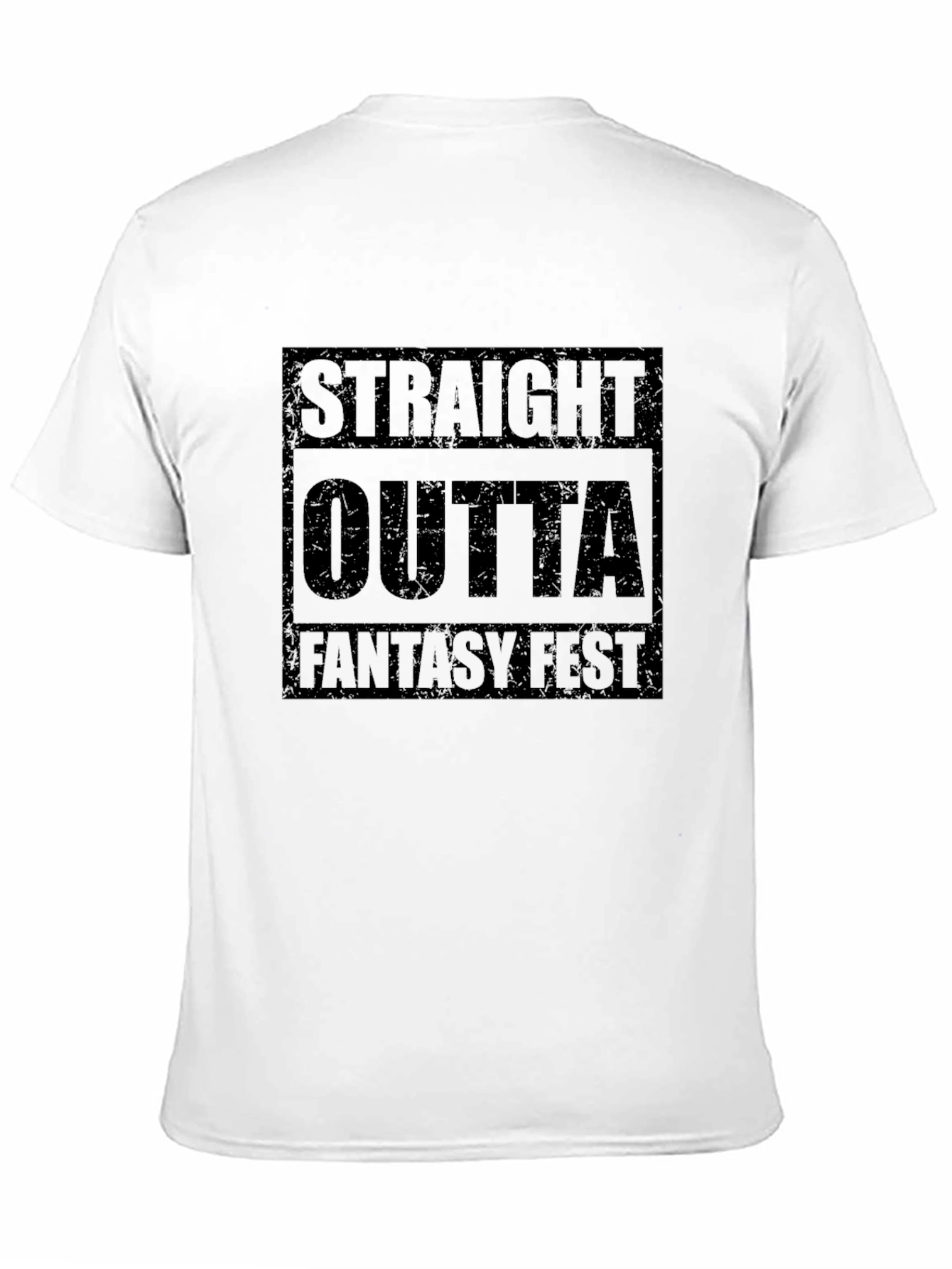 Straight Outta Fantasy Fest Black T-Shirt