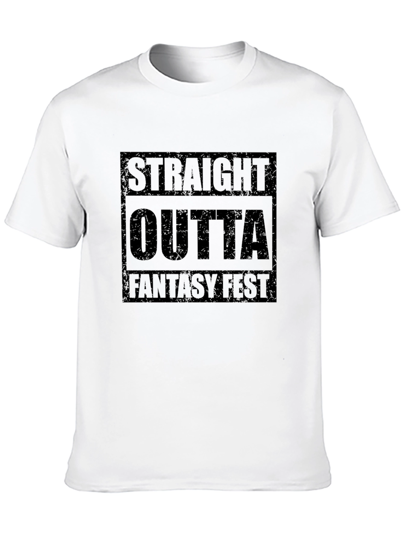 Straight Outta Fantasy Fest Black T-Shirt