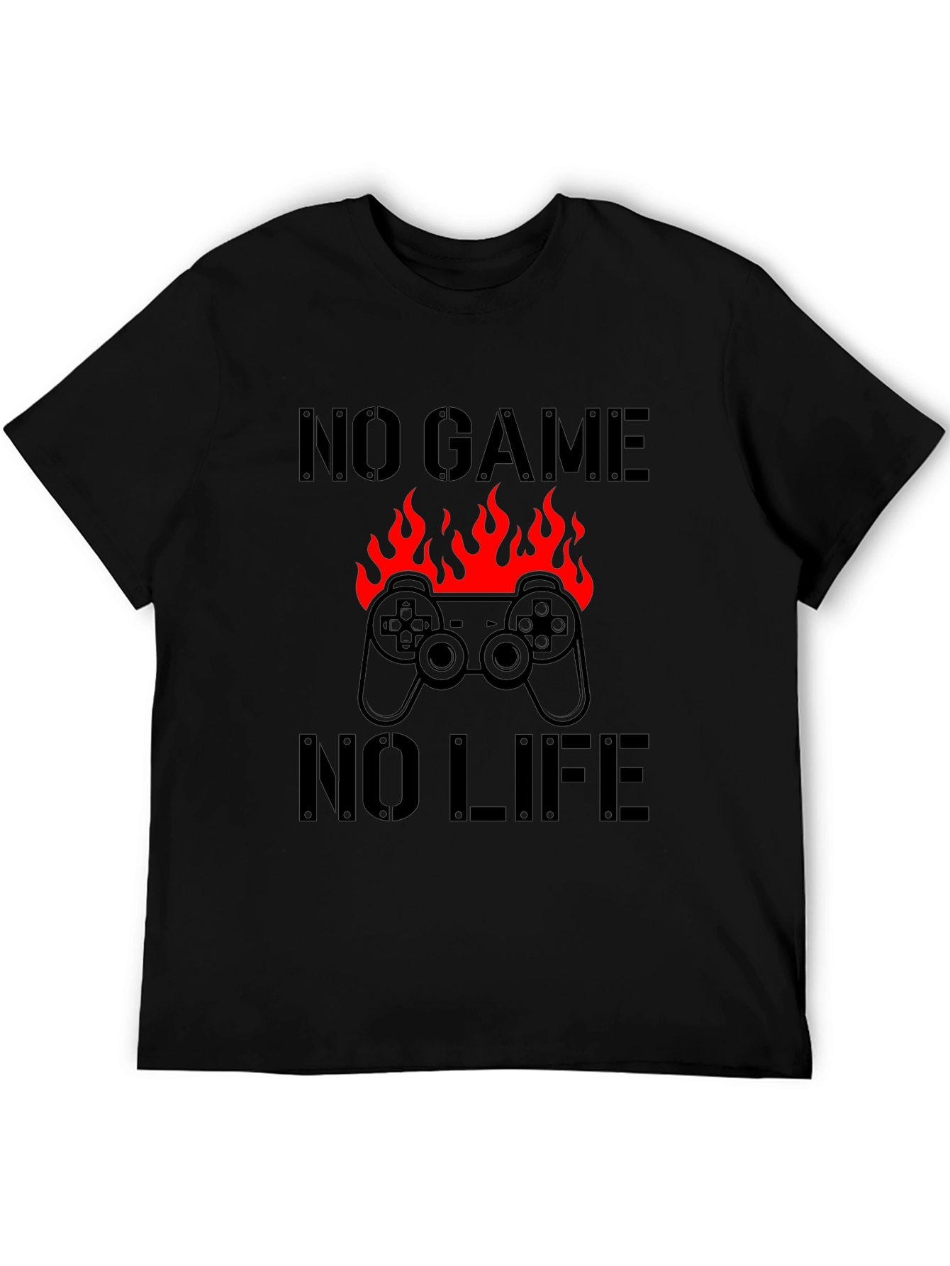 No Game No Life Gamer T-Shirt - Black