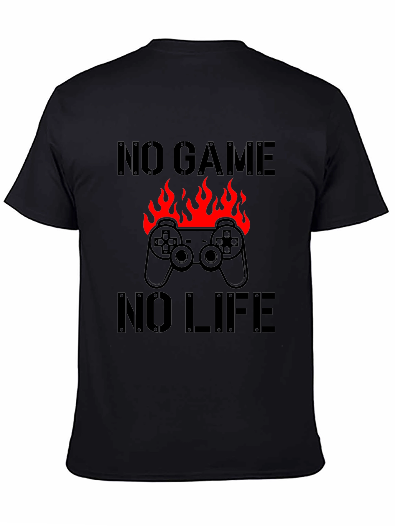 No Game No Life Gamer T-Shirt - Black