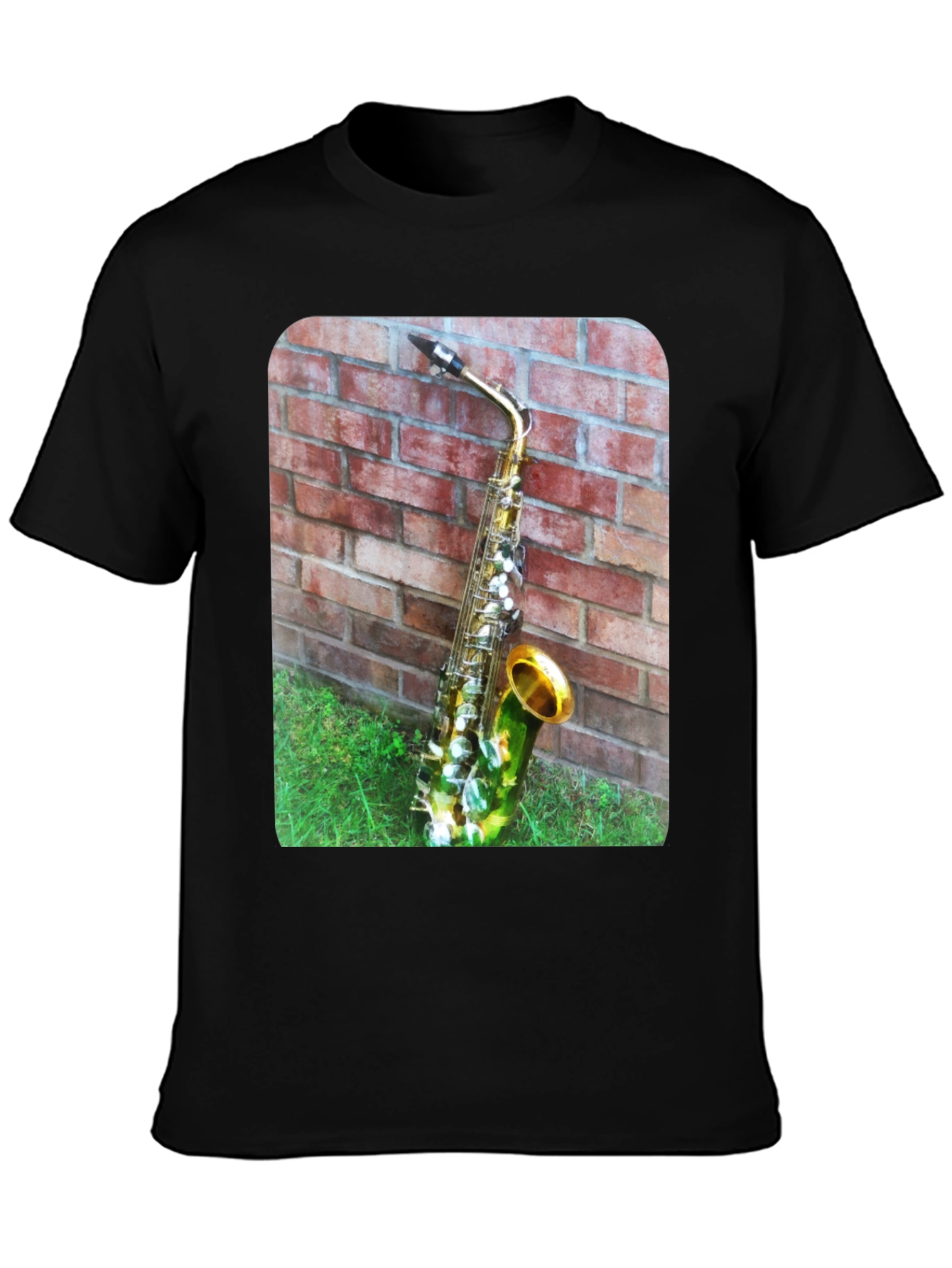 Saxophone Graphic T-Shirt - Music Lover Tee