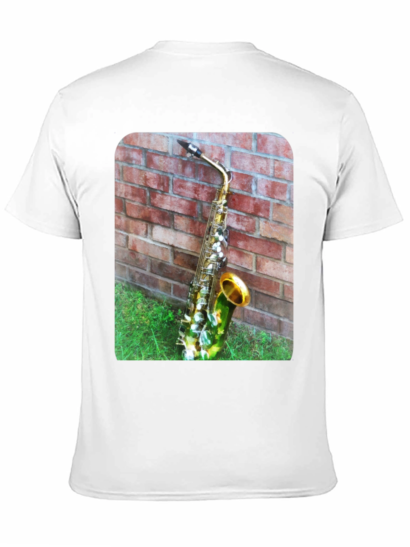 Saxophone Graphic T-Shirt - Music Lover Tee