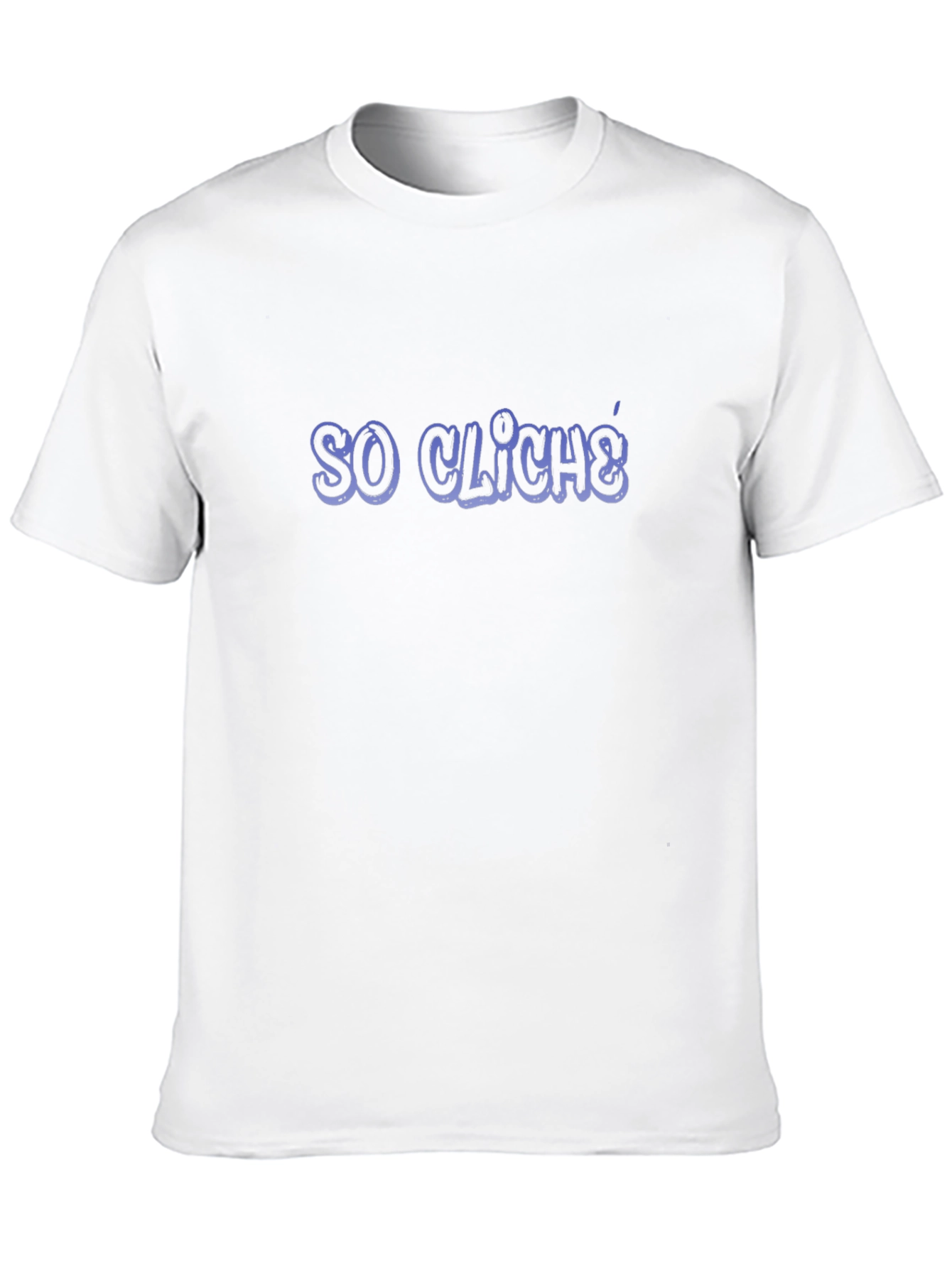 So Cliche Black Graphic Tee