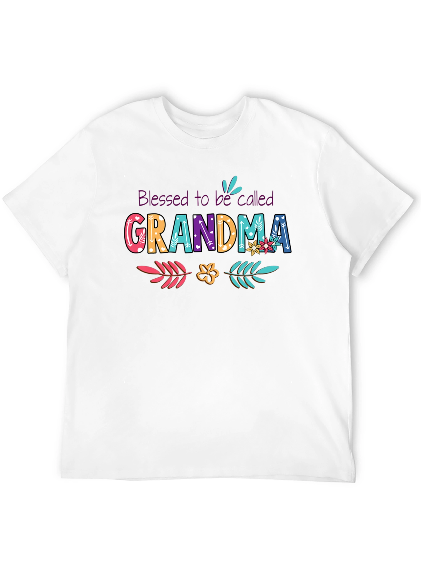 Blessed Grandma Graphic Tee - Gift for Grandmothers