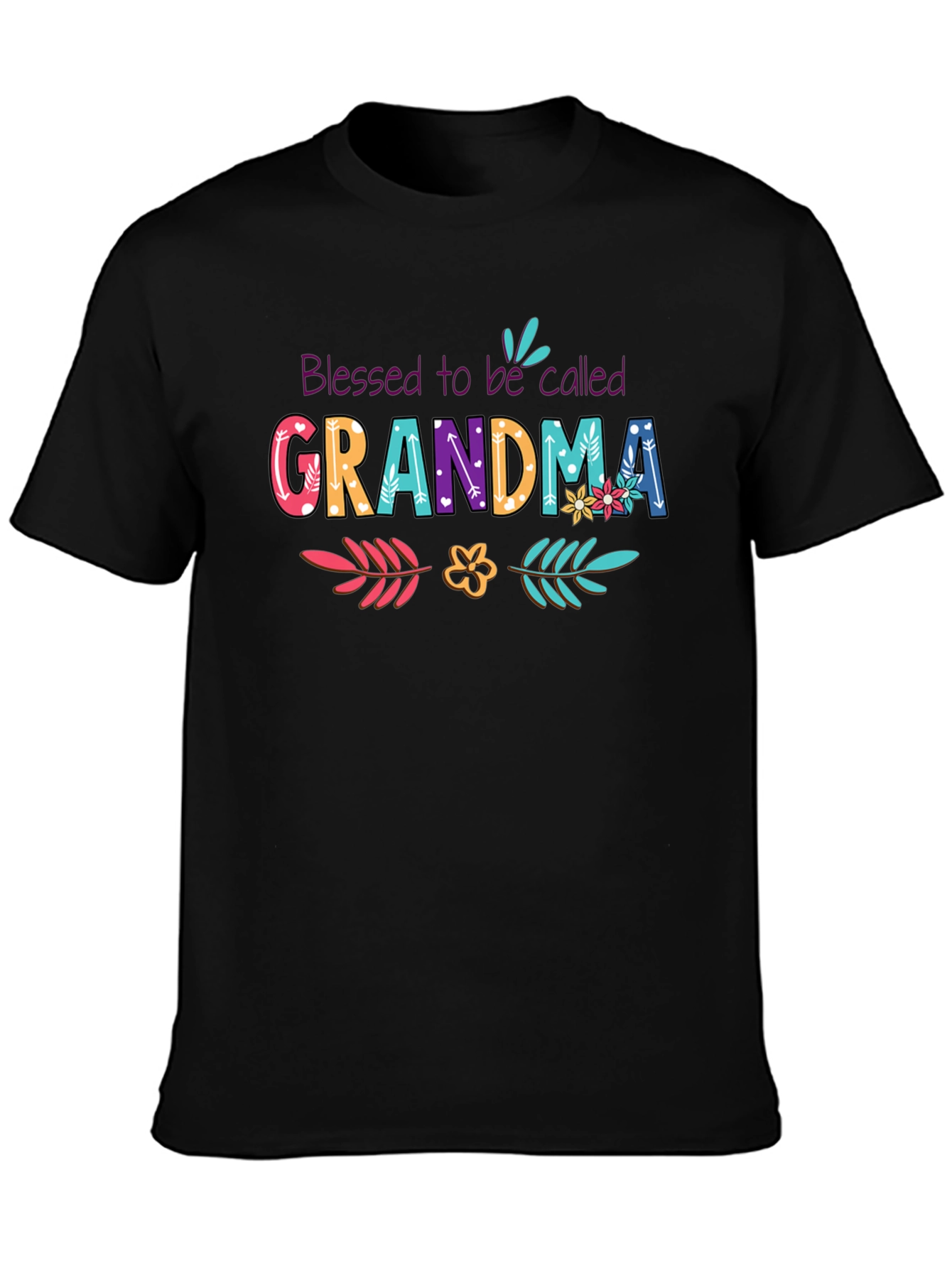 Blessed Grandma Graphic Tee - Gift for Grandmothers