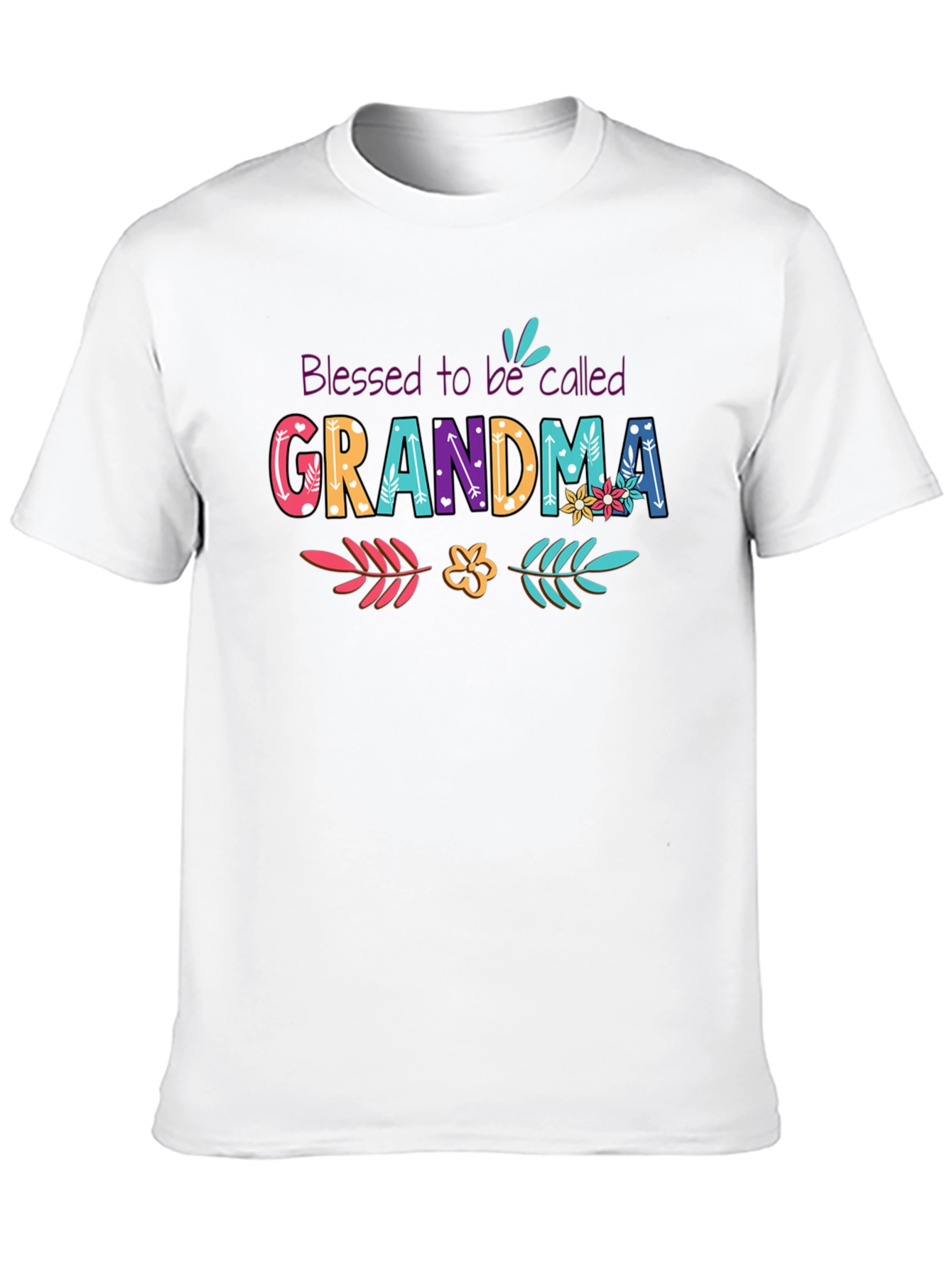 Blessed Grandma Graphic Tee - Gift for Grandmothers