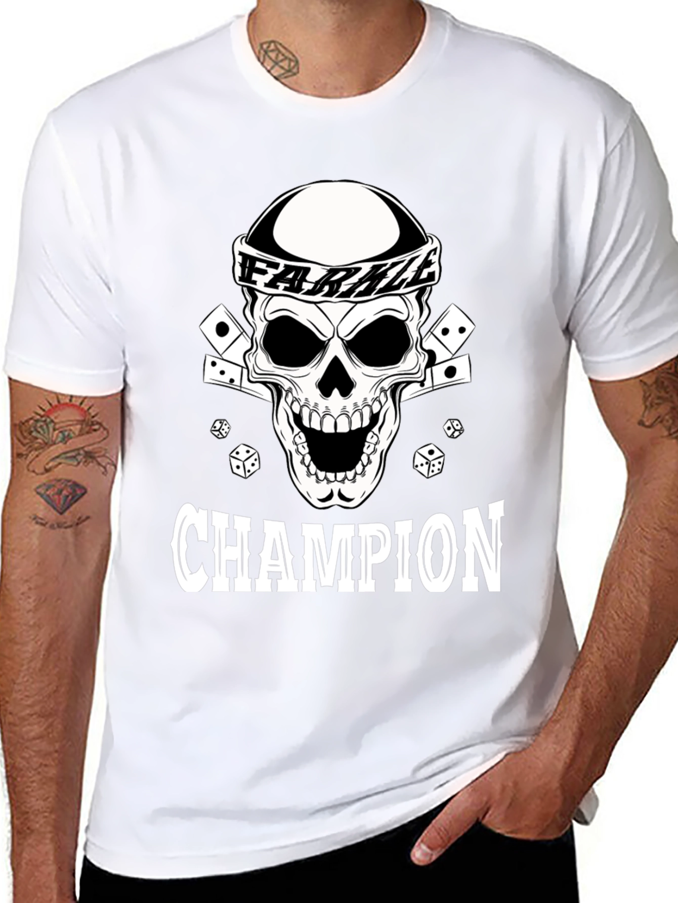 Farkle Champion Graphic T-Shirt