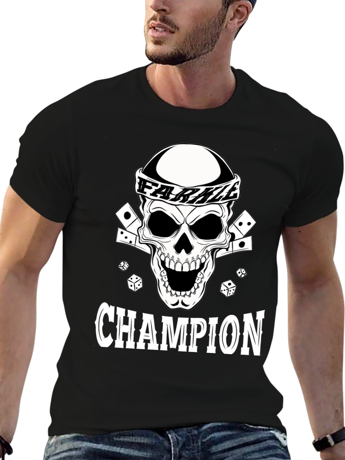 Farkle Champion Graphic T-Shirt