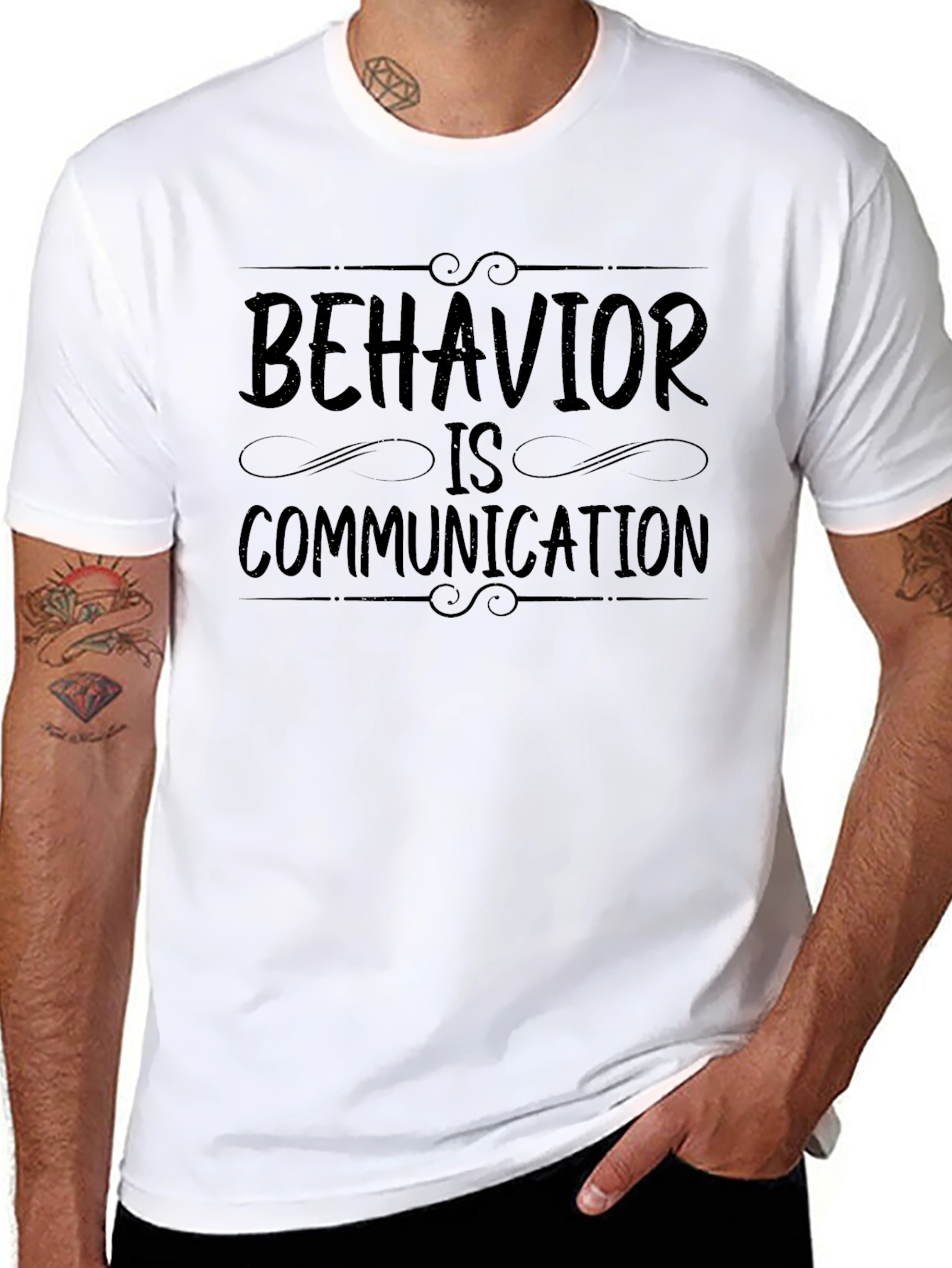 Behavior is Communication Graphic Tee - Unisex