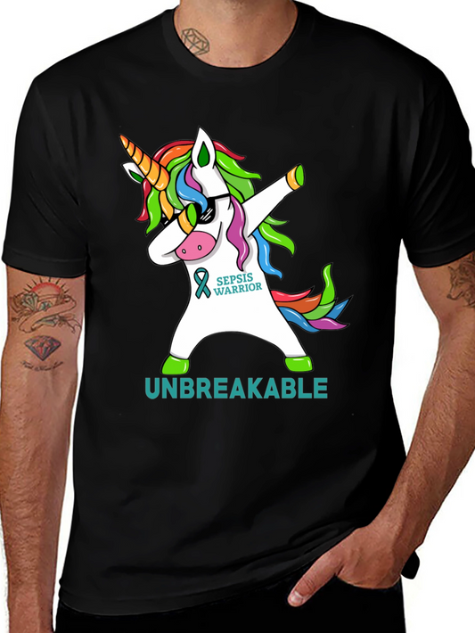 Sepsis Warrior Unicorn T-Shirt