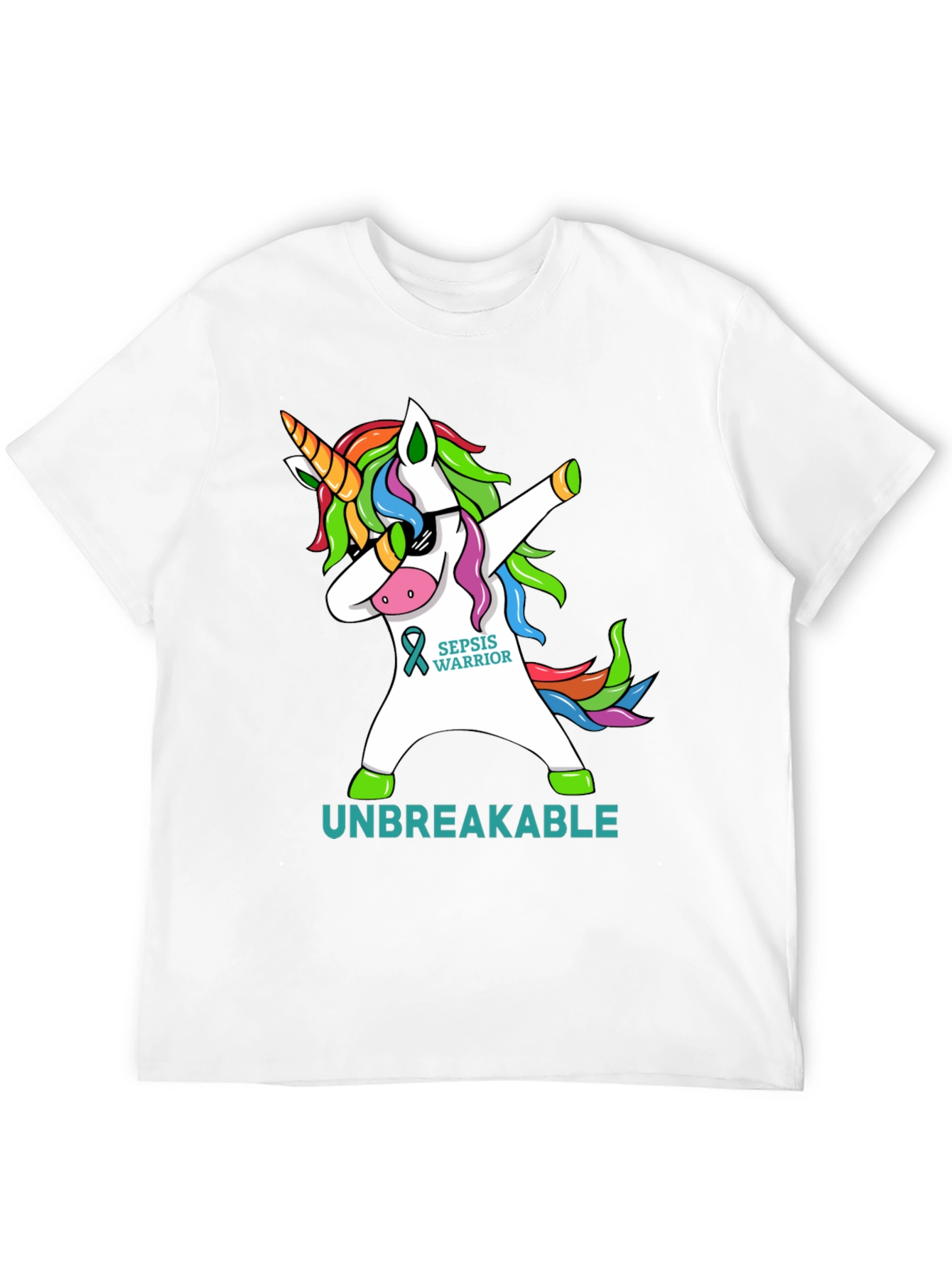 Sepsis Warrior Unicorn T-Shirt