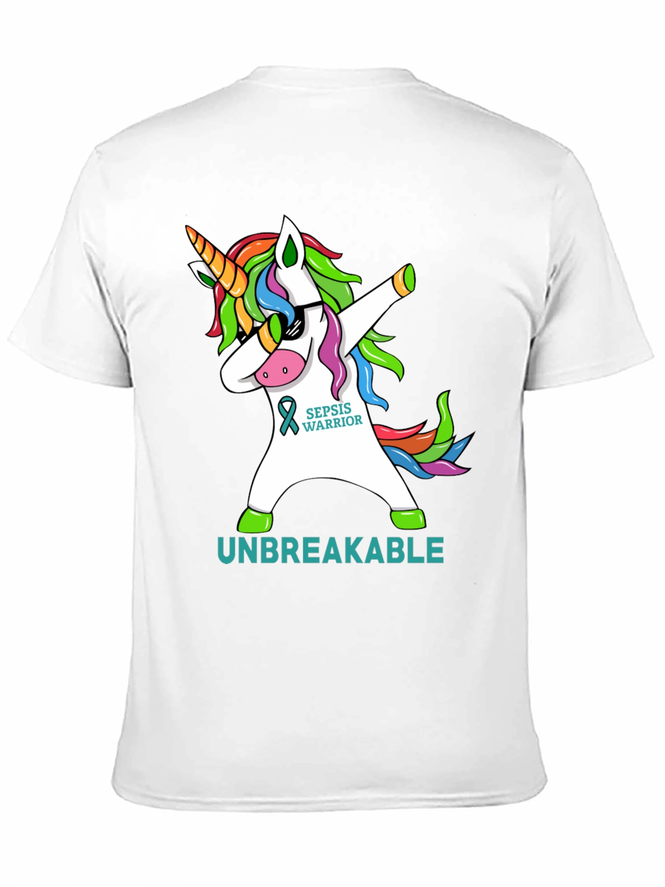 Sepsis Warrior Unicorn T-Shirt