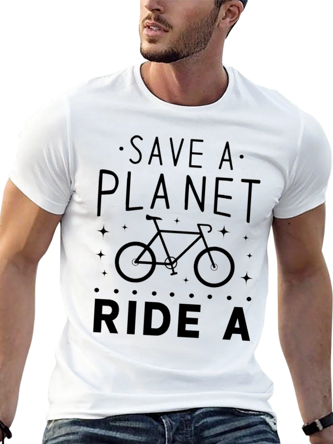 Save the Planet Ride A Bike T-Shirt