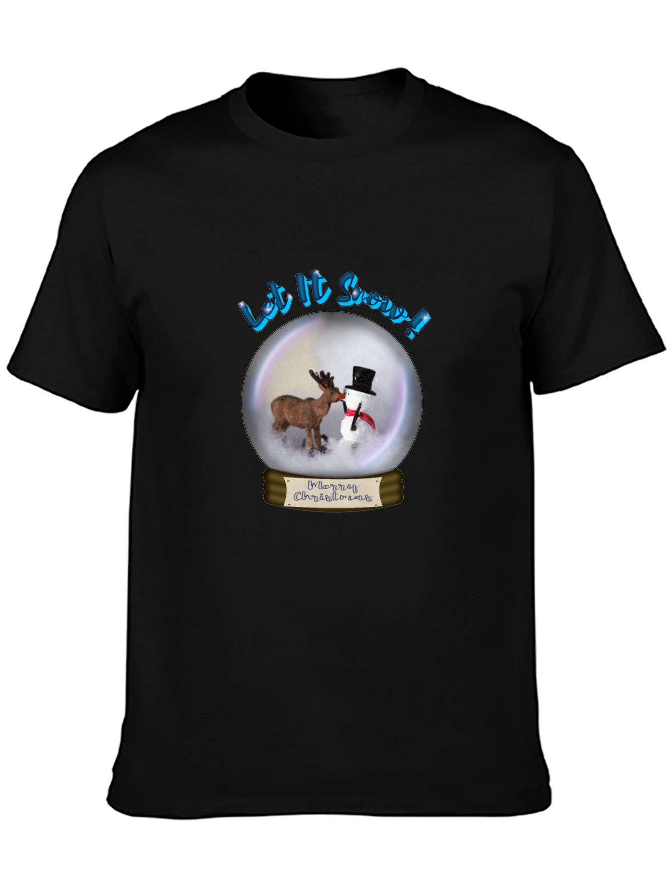 Festive Christmas T-Shirt - Let it Snow Holiday Tee