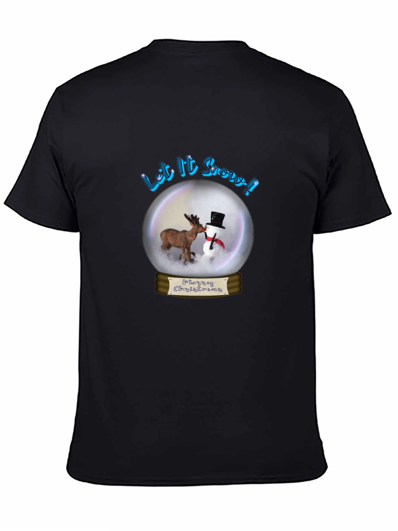 Festive Christmas T-Shirt - Let it Snow Holiday Tee